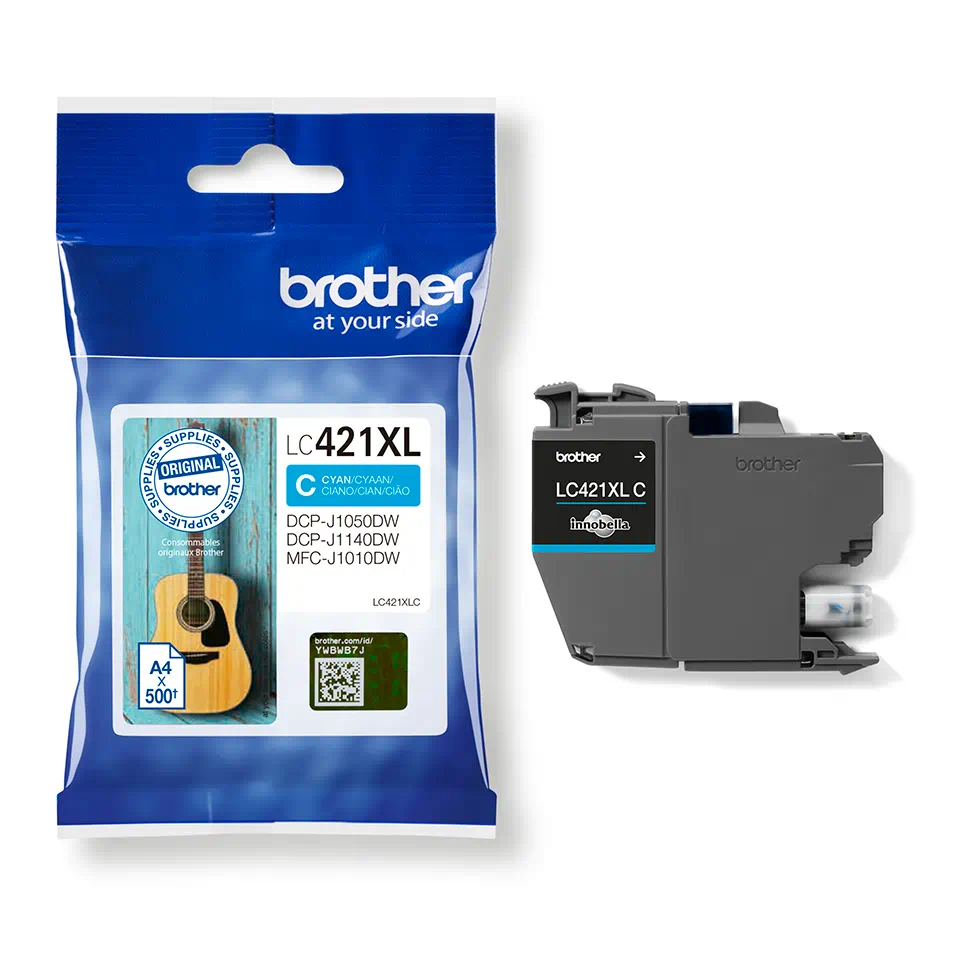 TINTEIRO BROTHER DCP-J1050DW/DCP-J1140DW/MFC-J1010DW LC421XLBK SIÃO 2