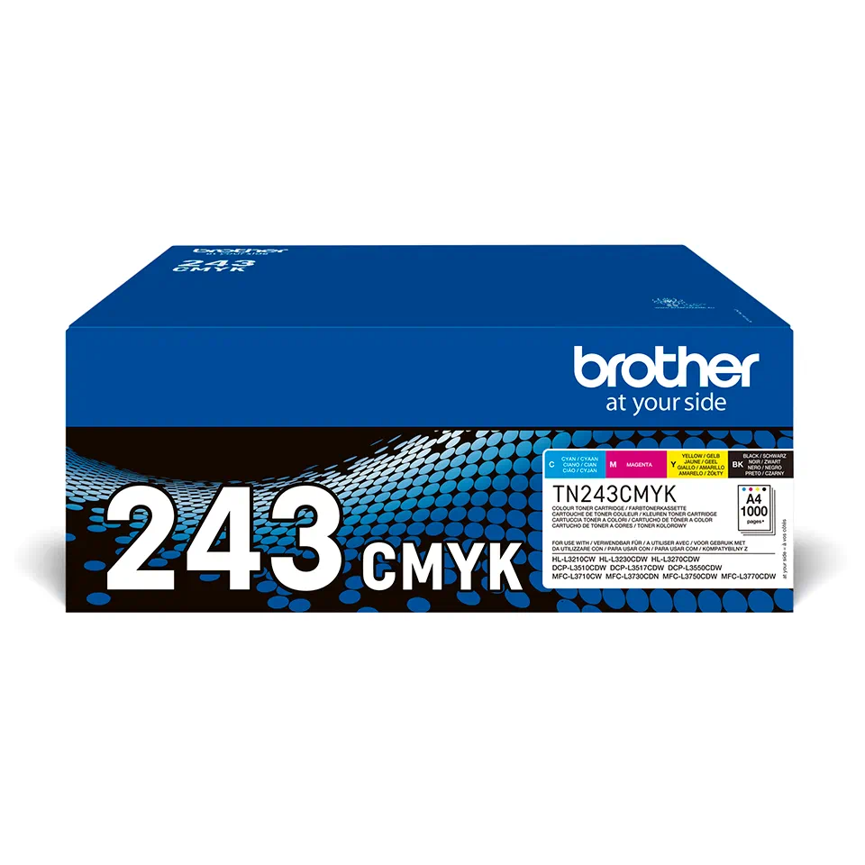 TONER BROTHER MFC-L2710/2730/2735/2750/HL-L2310/2350/2357/2370 PACK 1.0KC/4CORES