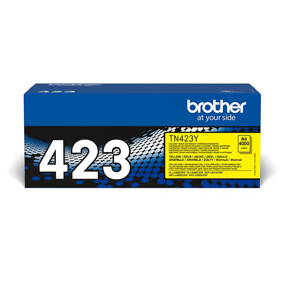 TONER BROTHER HLL8260CDW/L8360CDW/DCPL8410/MFCL8690/L8900 4.0K ALTA CAP AMARELO