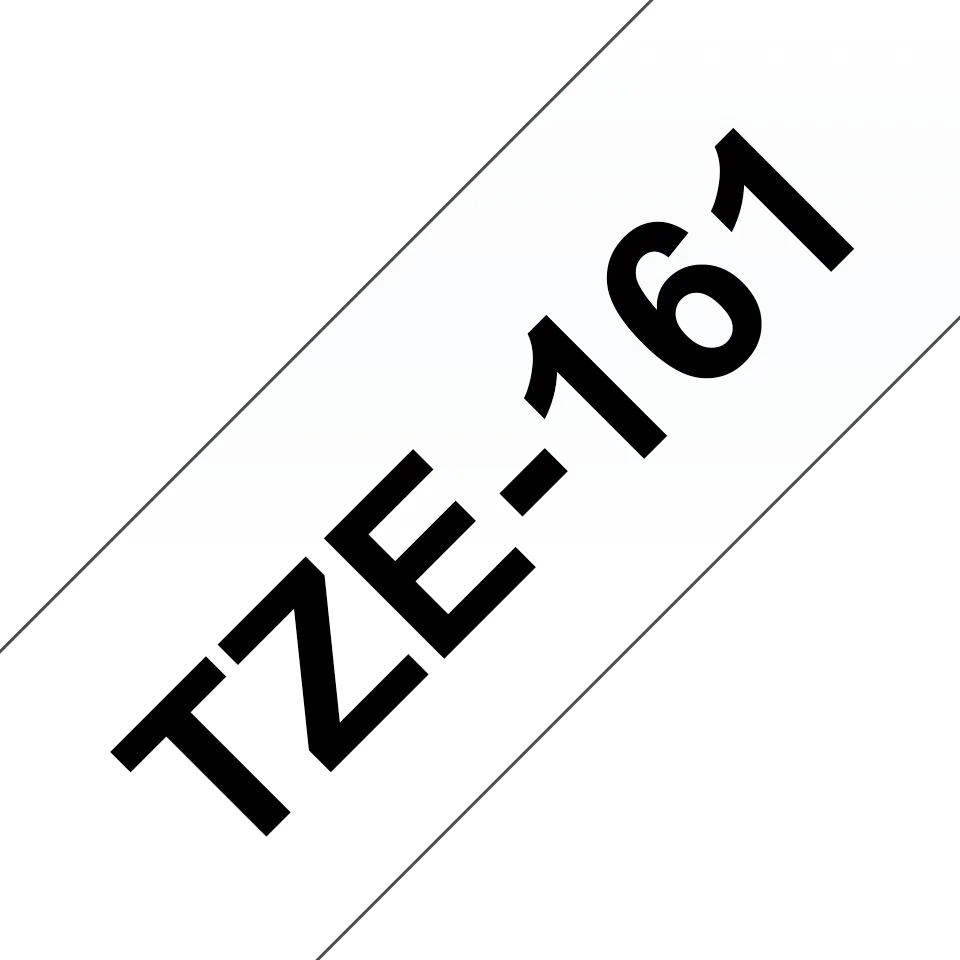 FITA BROTHER P-TOUCH TRANSPARNT/PRETO 36MMX8M 2