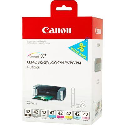 TINTEIRO CANON PIXMA PRO 100 PACK C/8 CORES 6384B010