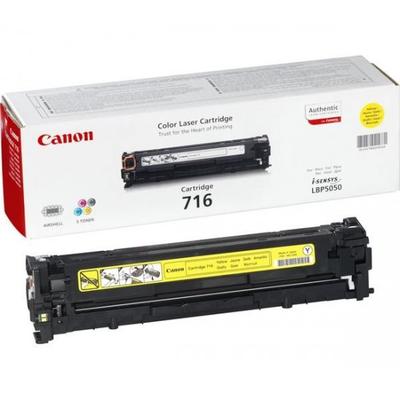 TONER CANON LBP5050/5050N/MF8050 1977B002AA AMARELO 716Y 0