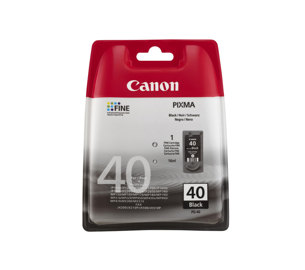 TINTEIRO CANON IP1600/2200/MP150/170/450 PRETO