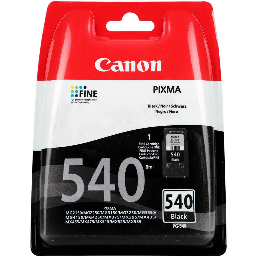 TINTEIRO CANON PIXMA MG2150/3150 PG540 PRETO