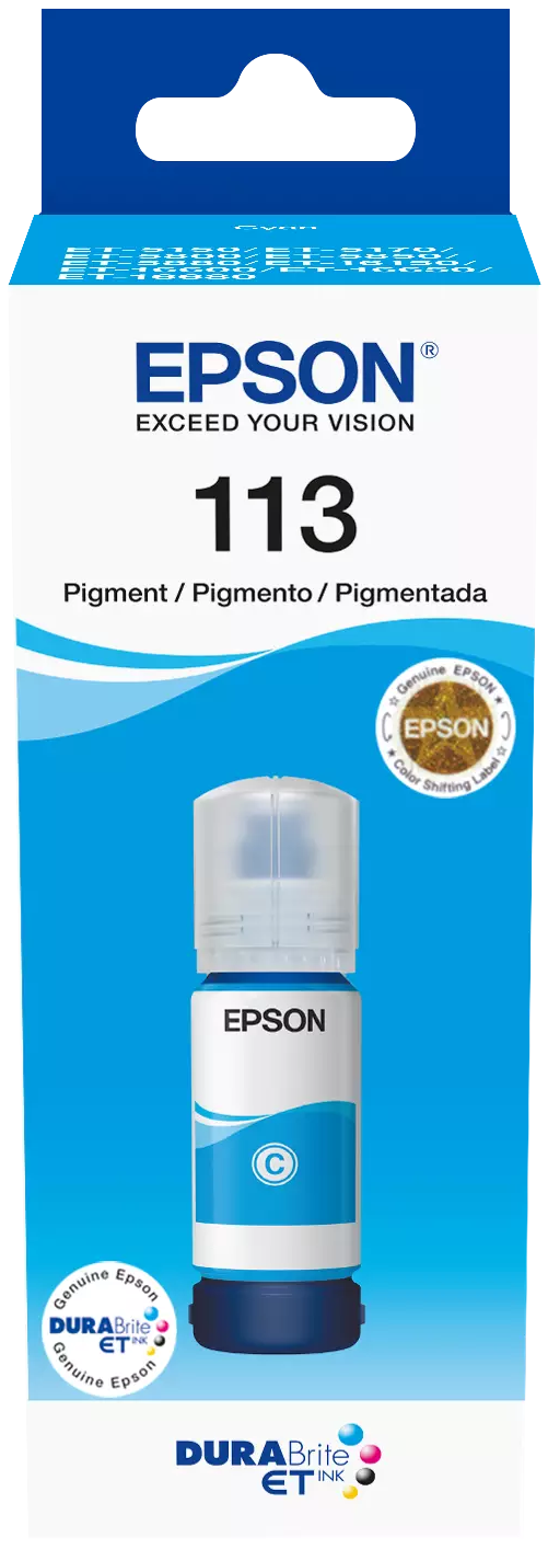 TINTEIRO EPSON ECOTANK ET5800/ET5850/ET5880/ET16600/ET116650 113 SERIES SIÃO