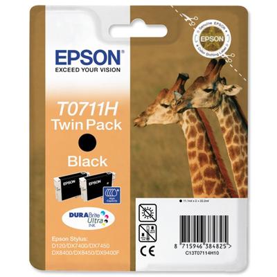 TINTEIRO EPSON STYLUS T071140 ALTA CAPACIDADE PACK*2