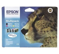 TINTEIRO EPSON STYLUS D78/88/DX4000/5000 PACK C/4 CORES