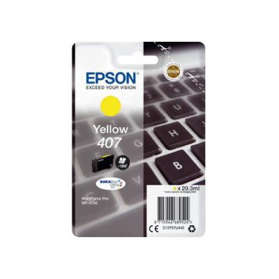 TINTEIRO EPSON 407 L 1.9K AMARELO