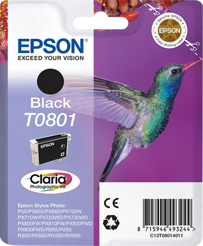 TINTEIRO EPSON STYLUS R265/360/RX560 - PRETO