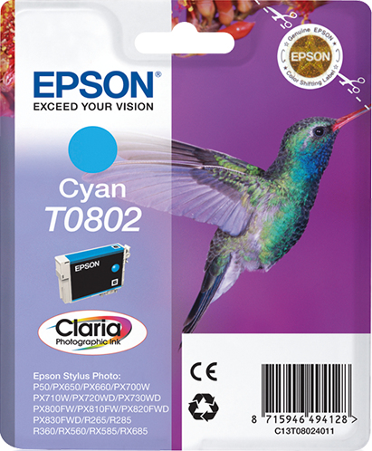 TINTEIRO EPSON STYLUS R265/360/RX560 SIÃO