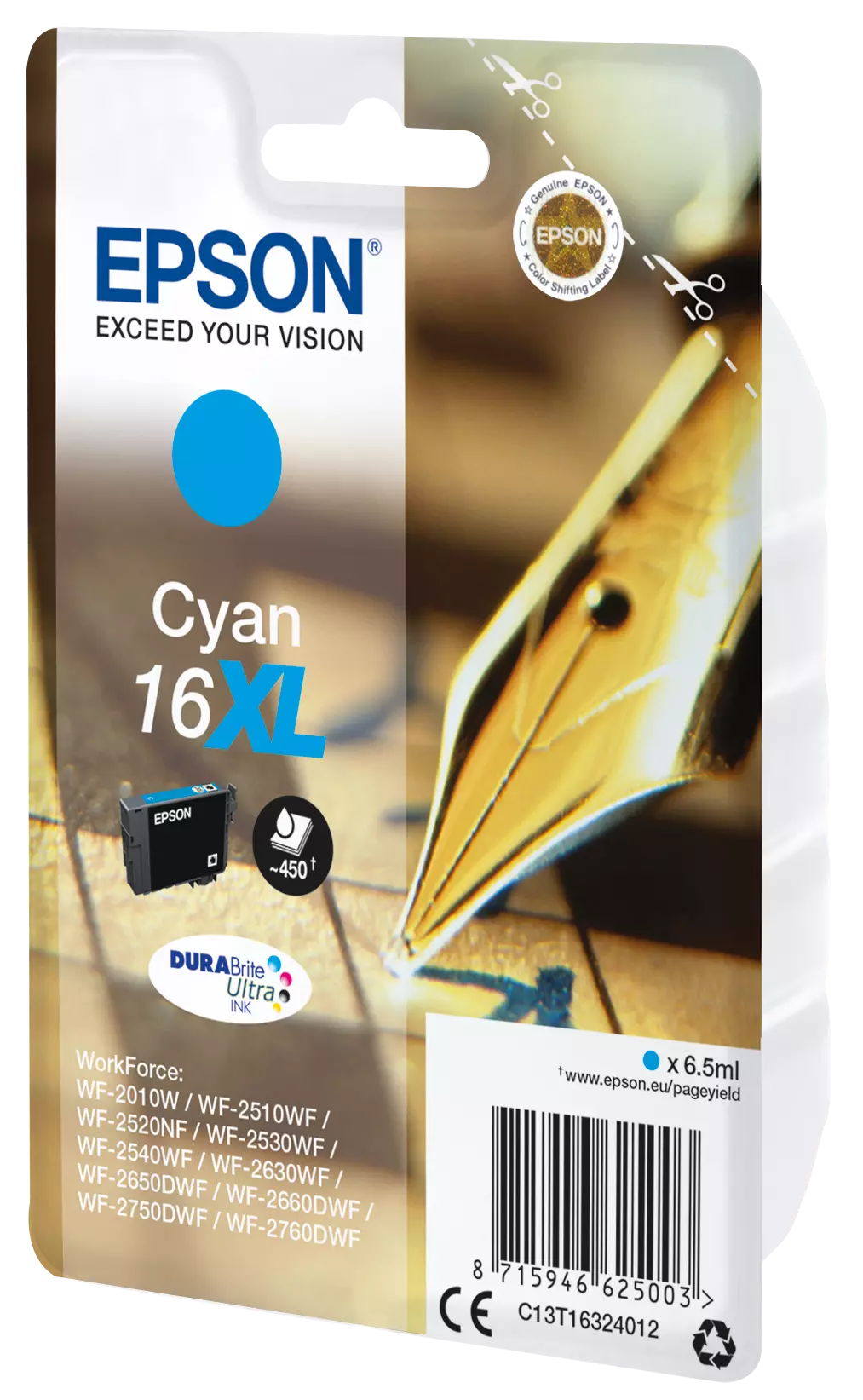TINTEIRO EPSON WF2010/2510/2520/2530/2540 SIÃO 16XL 0