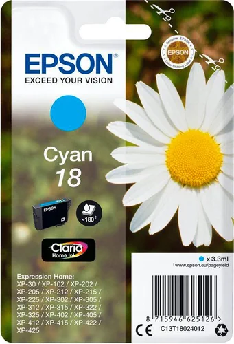 TINTEIRO EPSON EXPRESSION XP-30/102/202/205/302/305/402/405 SIÃO 18