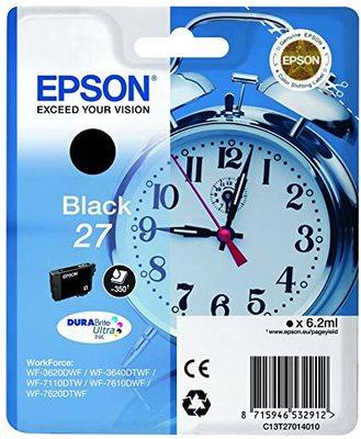 TINTEIRO EPSON WORKFORCE WF-3620/3640/7110/7610/7620 PRETO 27