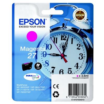 TINTEIRO EPSON WORKFORCE WF-3620/3640/7110/7610/7620 MAGENTA 27