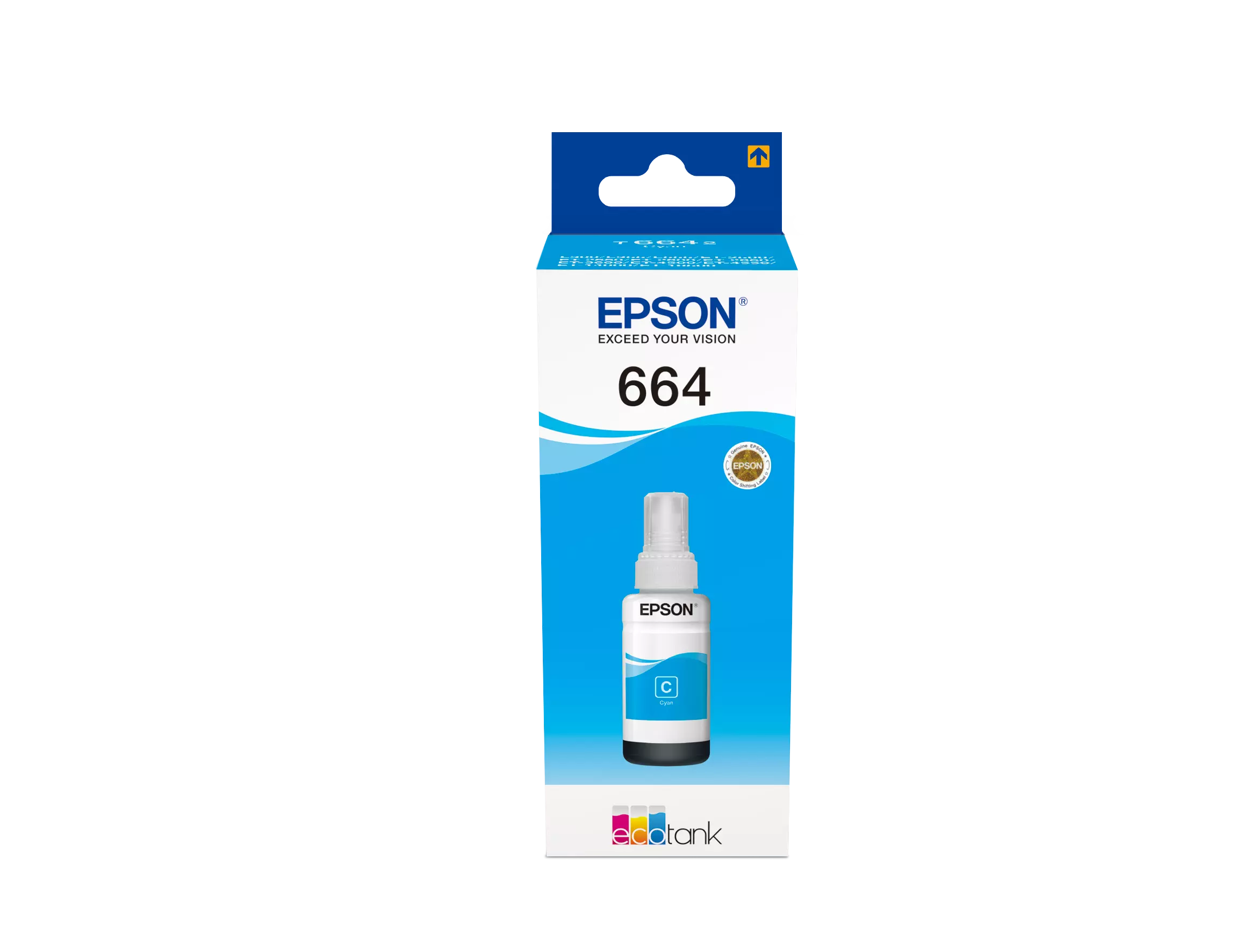 TINTEIRO EPSON ECOTANK ET2500/ET2550/ET4500/ET14000/L355/L555 70ML SIÃO 664 0
