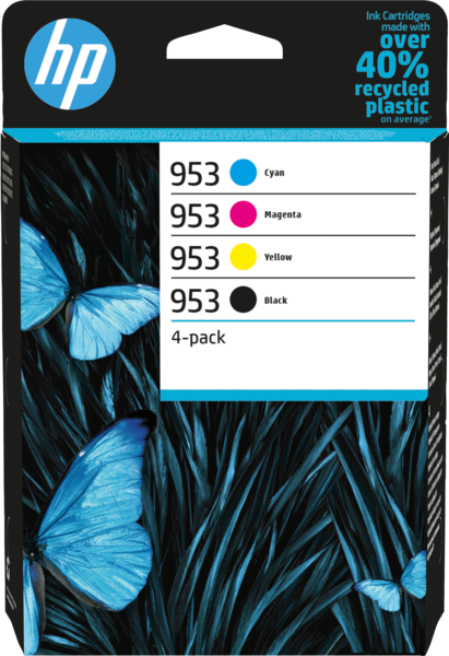 PACK TINTEIROS HP OFFICEJET PRO 7700 CAIXA C/4 953 CMYK