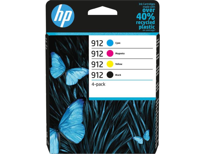 PACK TINTEIROS HP OFFICEJET PRO 8000 SERIES PACK C/4 912 CMYK