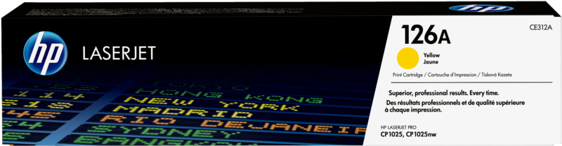 TONER HP CP1025NW HP126A AMARELO 0