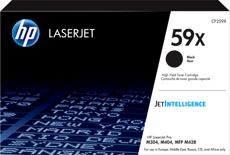 TONER HP LJ PRO M304/404/405/MFP329/428/429 10.0K PRETO 59X
