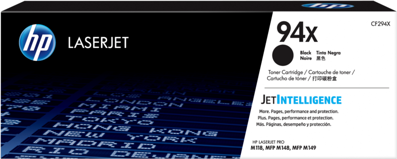 TONER HP LJ PRO 94X M118/M140/M148 2.8K PRETO ALTA CAPACIDADE