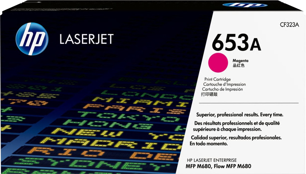 TONER HP LJ COLOR ENTREPRISE FLOW MFP M680DN/M680F/M680Z 653A MAGENTA 0