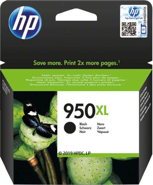 TINTEIRO HP OFFICEJET 8100/8600 950XL PRETO