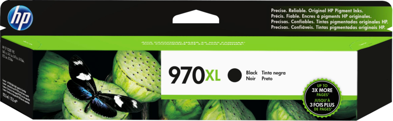 TINTEIRO HP OFFICEJET PRO X451/476/551/576 PRETO 970XL 0