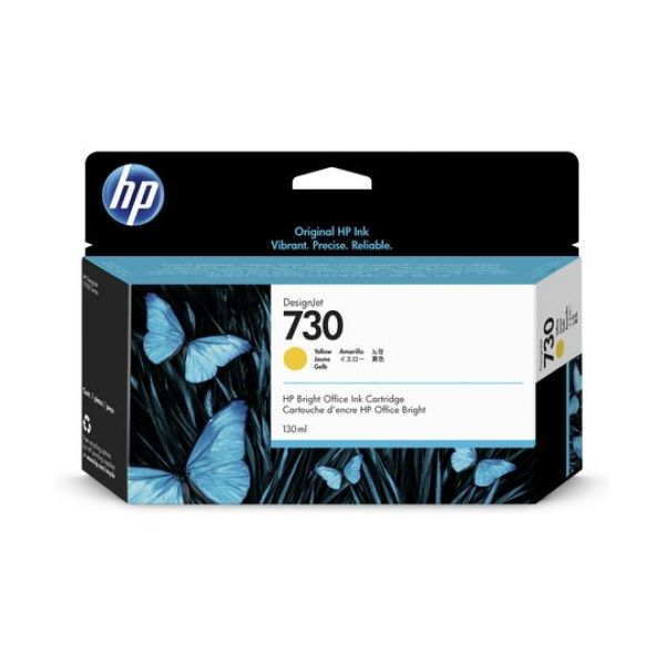 TINTEIRO HP DJT1700 - AMARELO 730 130ML