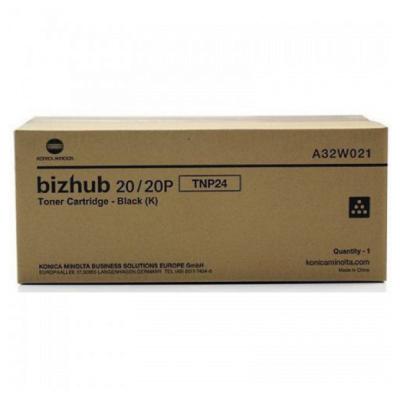 TONER KONICA MINOLTA BIZHUB 20/20P 8.0K TNP24K PRETO A32W021