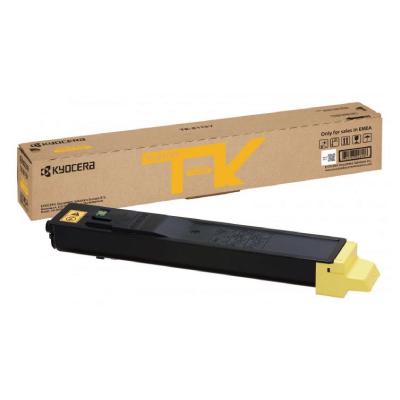 TONER KYOCERA ECOSYS M 8100/8124/8130 1T02P3ANL0 AMARELO