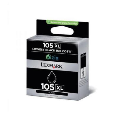 TINTEIRO LEXMARK PLATINUM PRO905/PRESTIGE PRO805 PRETO 105XL