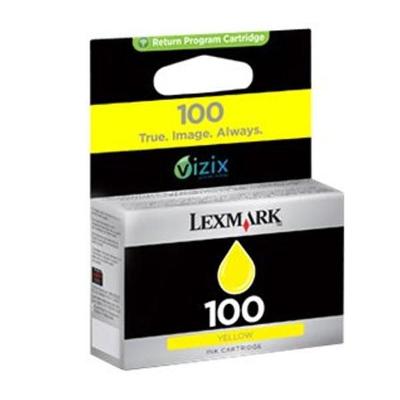 TINTEIRO LEXMARK S305/605/205/905 100 AMARELO