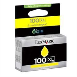 TINTEIRO LEXMARK S305/605/205/905 100XL AMARELO