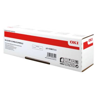 TONER OKI B432/MB492/B512MB562 12.0K PRETO 45807111