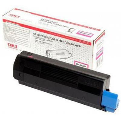 TONER OKI C5250/5450/5510 STANDARD MAGENTA 42127455 0