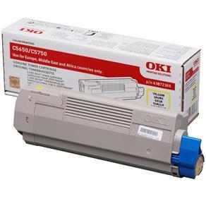 TONER OKI C5650/5750 AMARELO 43872305