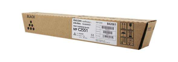 TONER RICOH MPC2051/2551 PRETO 841196/841504/841587/842061/842465 0