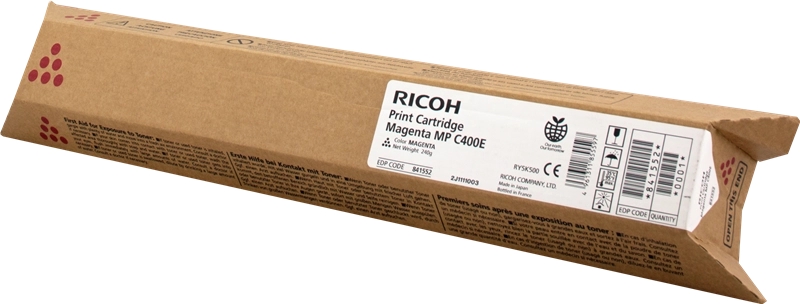 TONER RICOH AFICIO MPC300/MPC400 TYPE MPC400E MAGENTA841301/841552/842040/842237 0