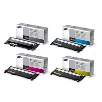 TONER SAMSUNG CLP360/365/CLX3300/3305/C410W/460FW/460W KIT C/4 CORES SU375A