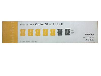 TONER XEROX PHASER 860 5 STICK AMARELO+2 PRETO 0