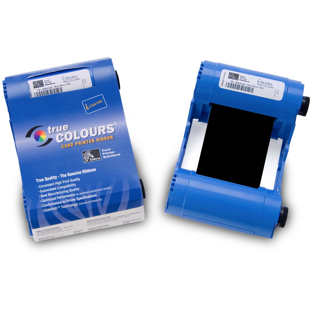 ZEBRA FILM PRETO STANDARD P110I (1000 FACES)