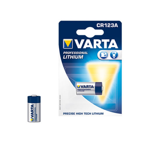 PILHA CR123/CR123A/CR17345 LÍTIO 3V - PACK C/1PILHA