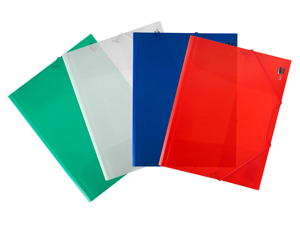 CAPA COM ABAS&ELÁSTICO A4 PP TRANSPARENTE CG71 2