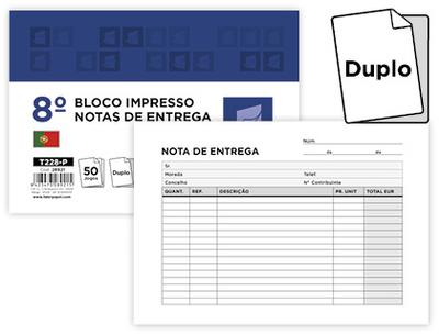 LIVRO DE ENTREGAS C/DUPLICADO 105X155MM KF28921 T228-P