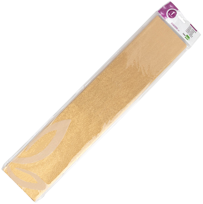 PAPEL CREPE 50X250 OURO METALIZADO