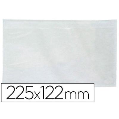 ENVELOPE ADESIVO PORTA DOCUMENTOS 225MMX122MM PACK C/100 KF21727
