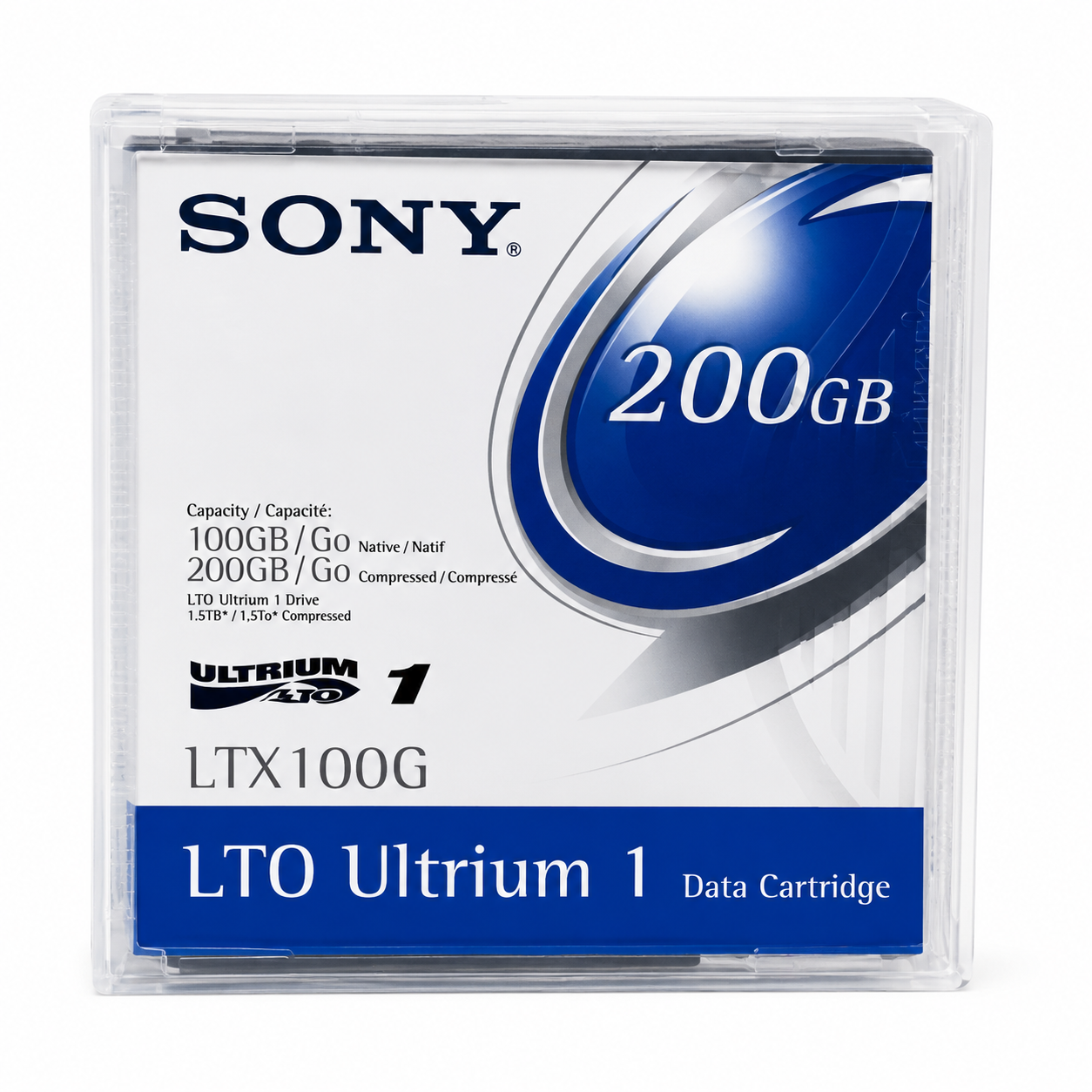 CARTUCHO DADOS SONY LTO1 100/200GB 1/2 ULTRUM