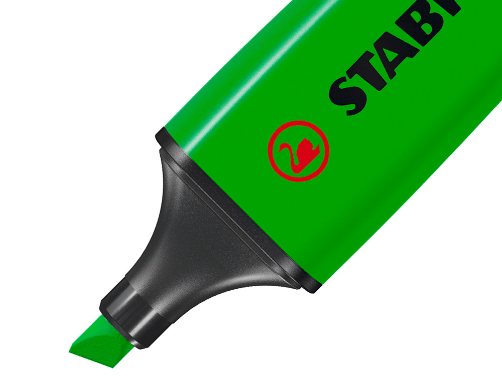 MARCADOR FLUOR STABILO BOSS ORIGINAL VERDE 0003 70/33 1