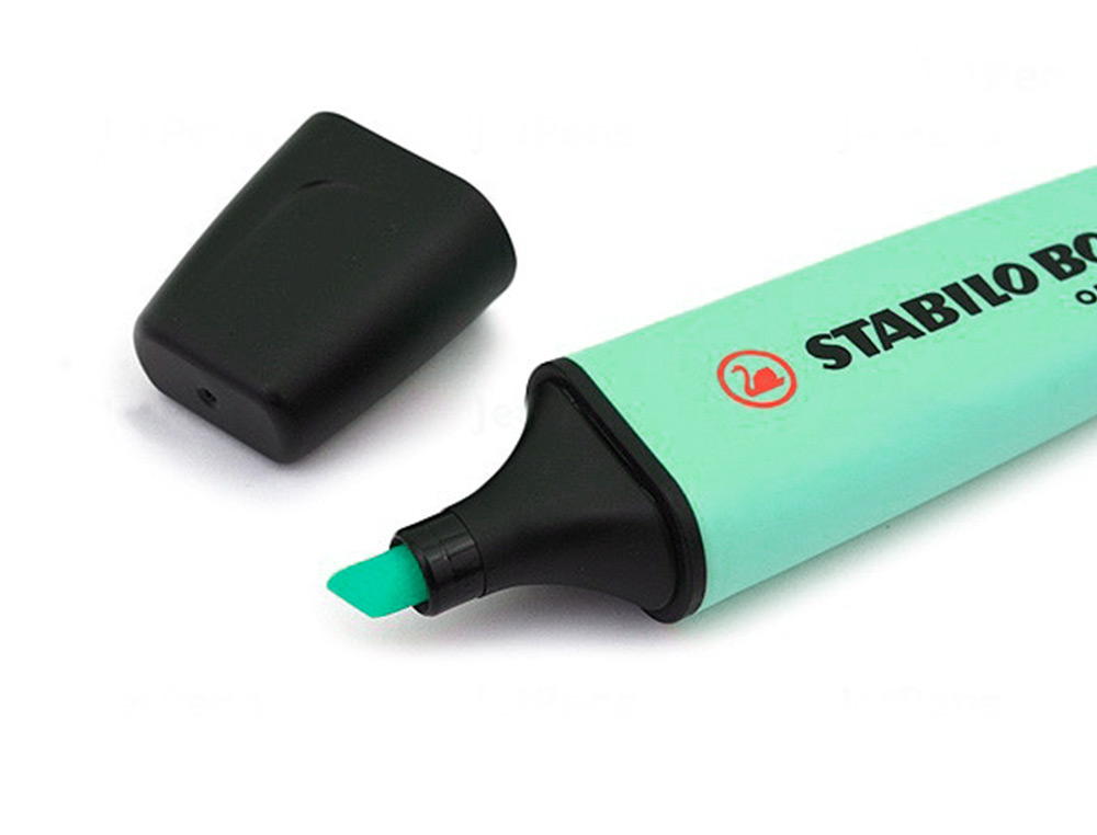 MARCADOR FLUOR STABILO BOSS PASTEL MENTA 70/116 1