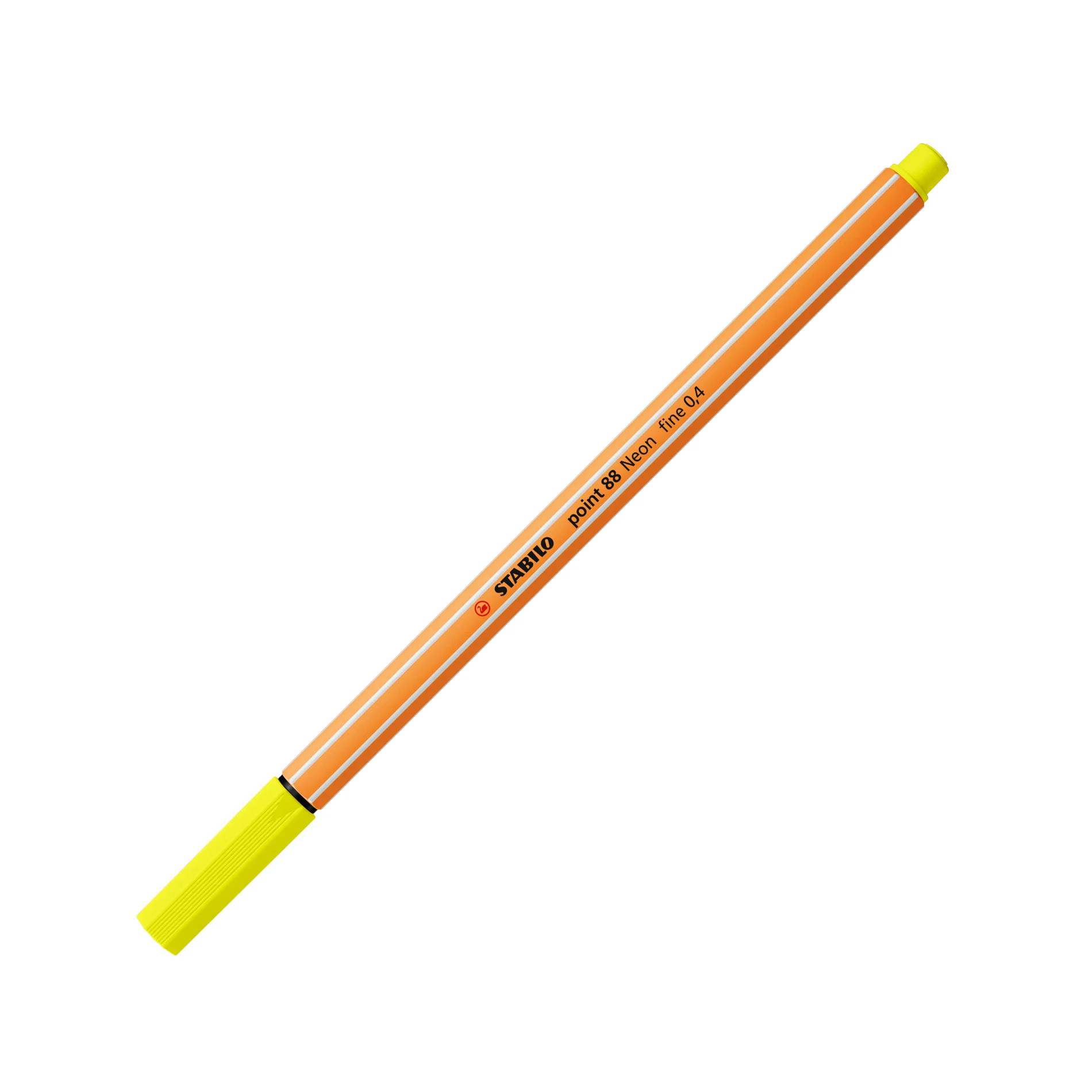 FINELINER STABILO POINT 88 AMARELO FLUOR 024